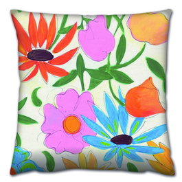 Aberto Design Cojín Multicolor 43 x 43 cm